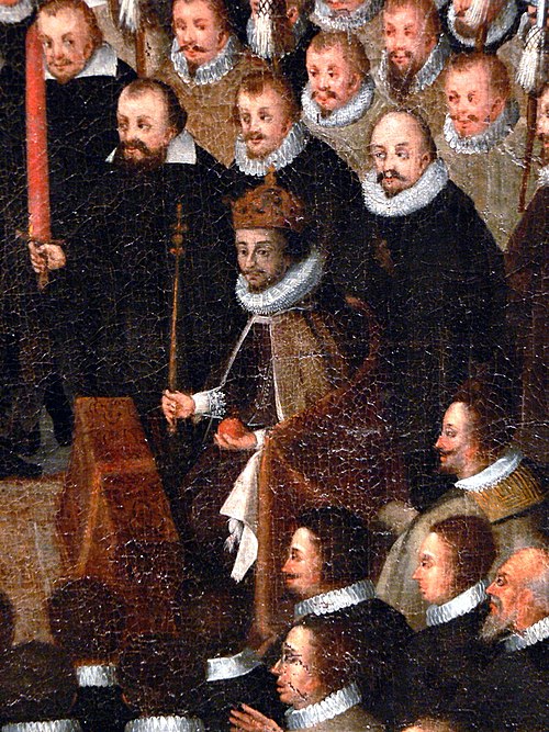 Fridrich Falcký korunovace